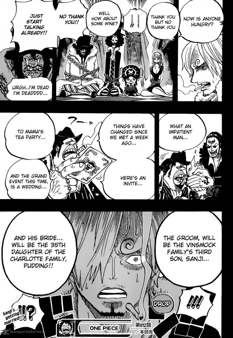 One Piece Chapter 812 Page 17