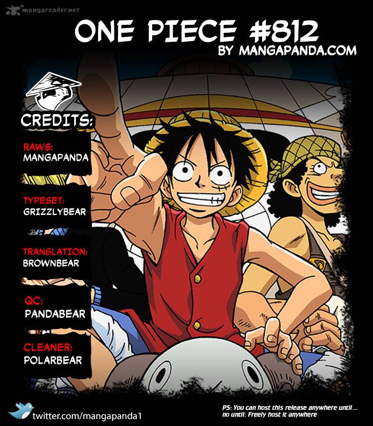 One Piece Chapter 812 Page 18