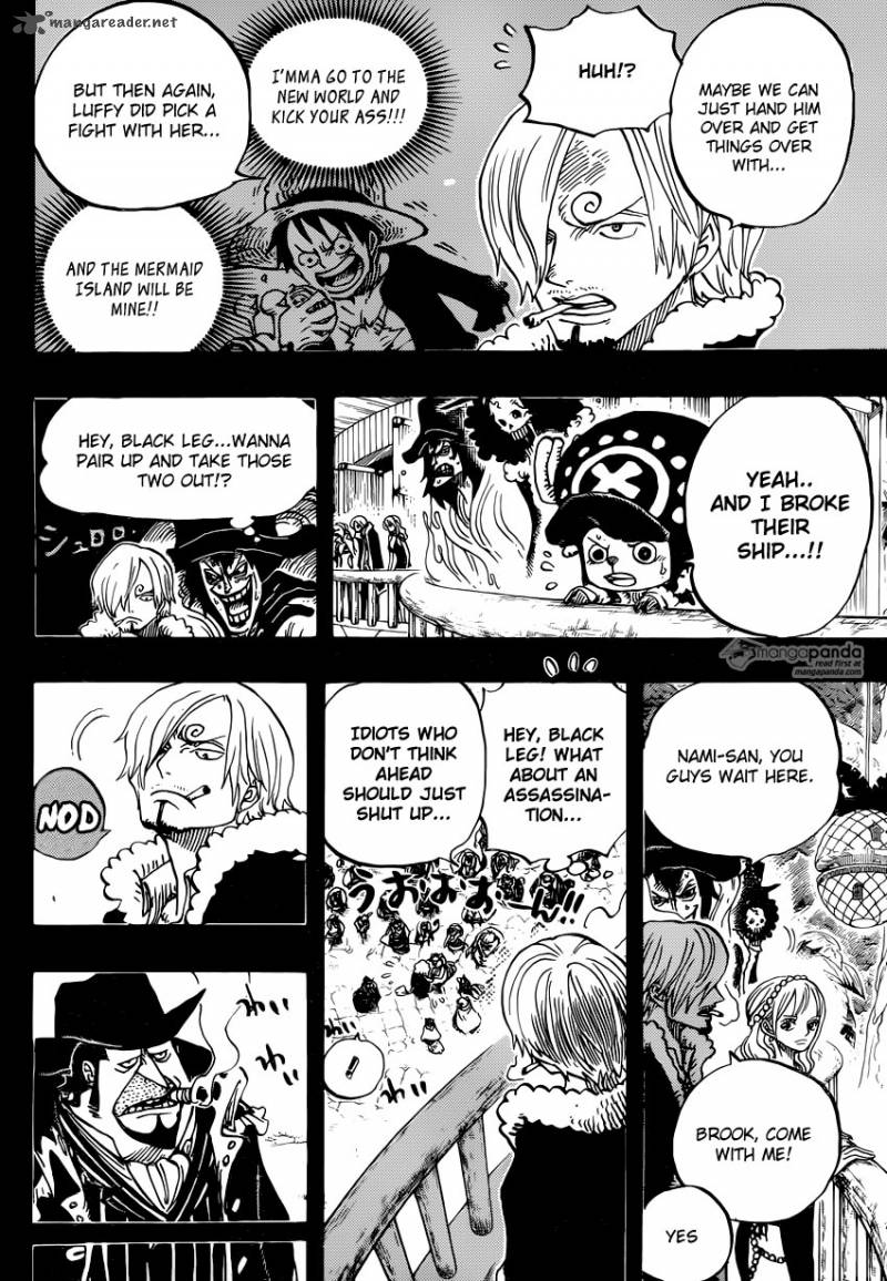 One Piece Chapter 812 Page 8