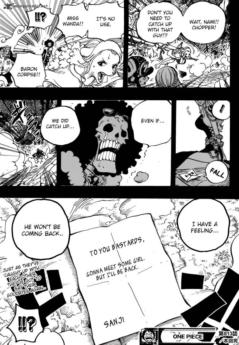 One Piece Chapter 813 Page 17