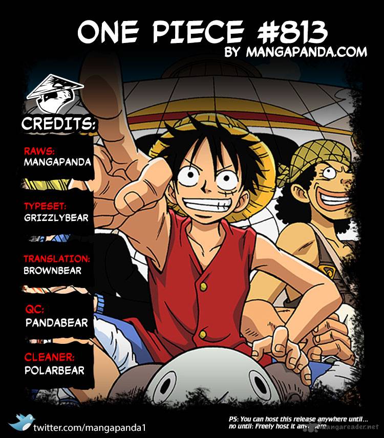 One Piece Chapter 813 Page 18
