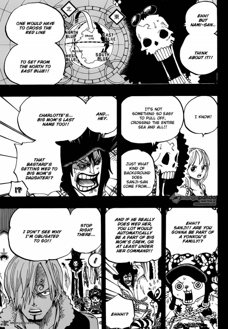 One Piece Chapter 813 Page 5