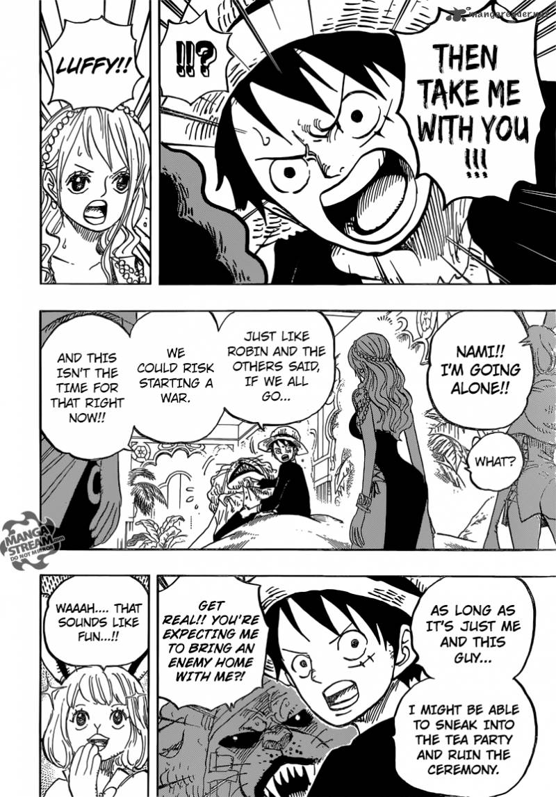 One Piece Chapter 815 Page 10