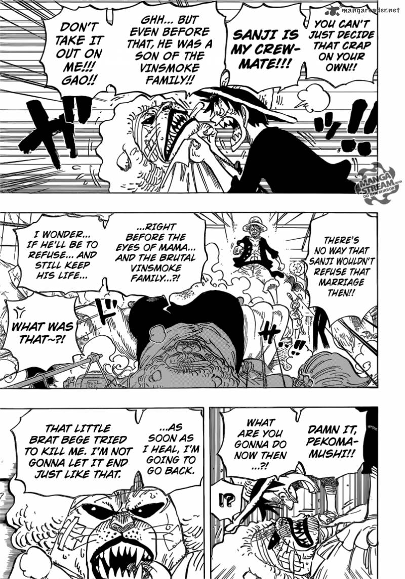 One Piece Chapter 815 Page 9