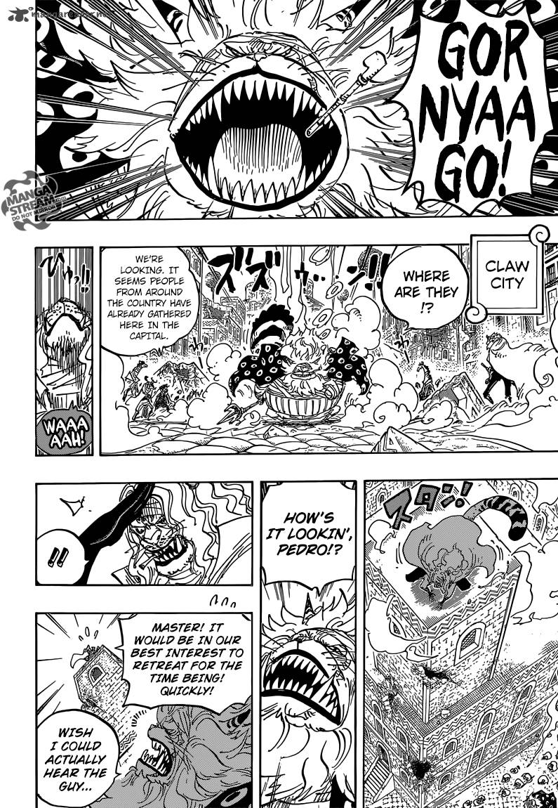 One Piece Chapter 816 Page 8