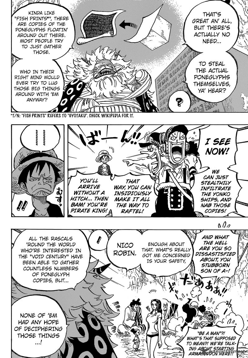 One Piece Chapter 818 Page 10