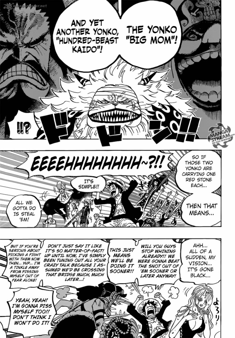 One Piece Chapter 818 Page 9