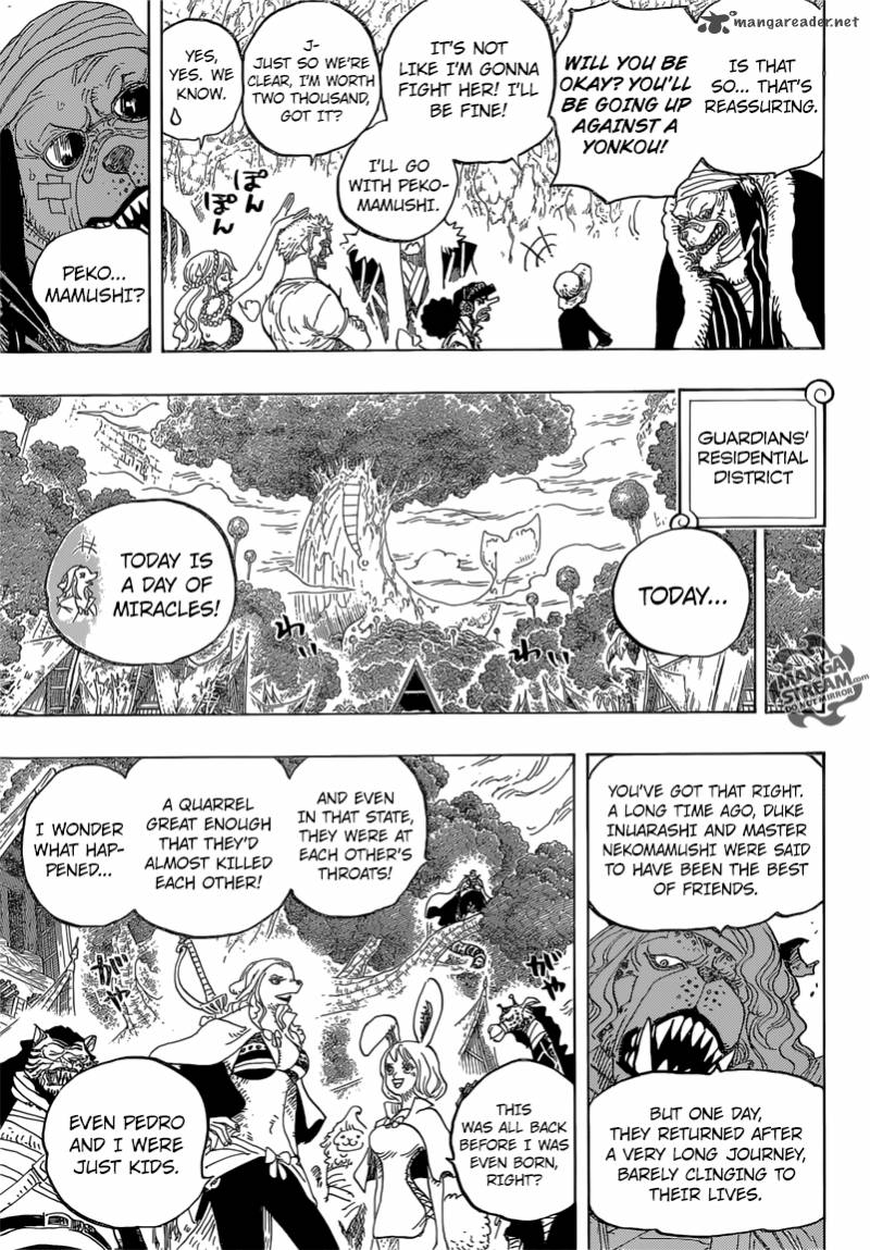 One Piece Chapter 819 Page 17