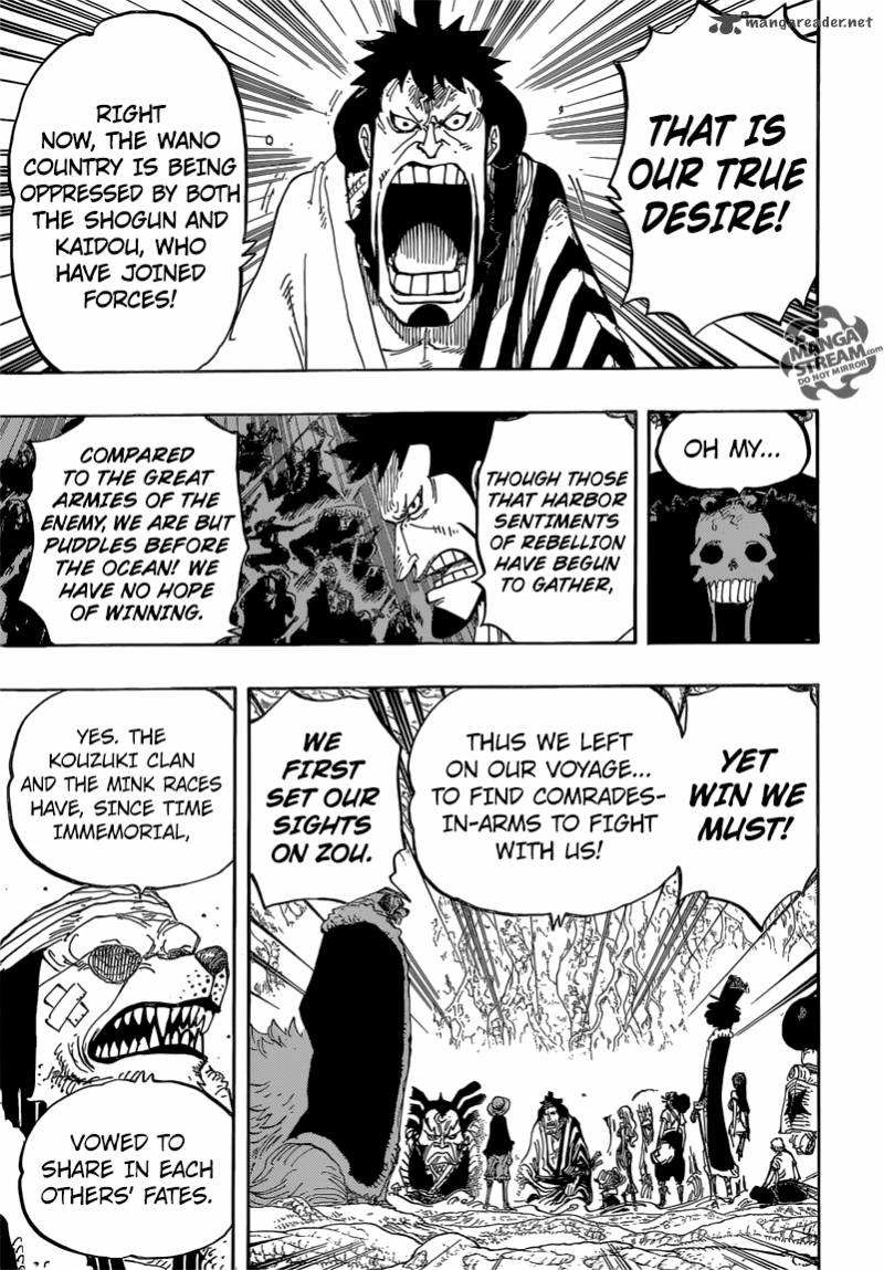 One Piece Chapter 819 Page 7