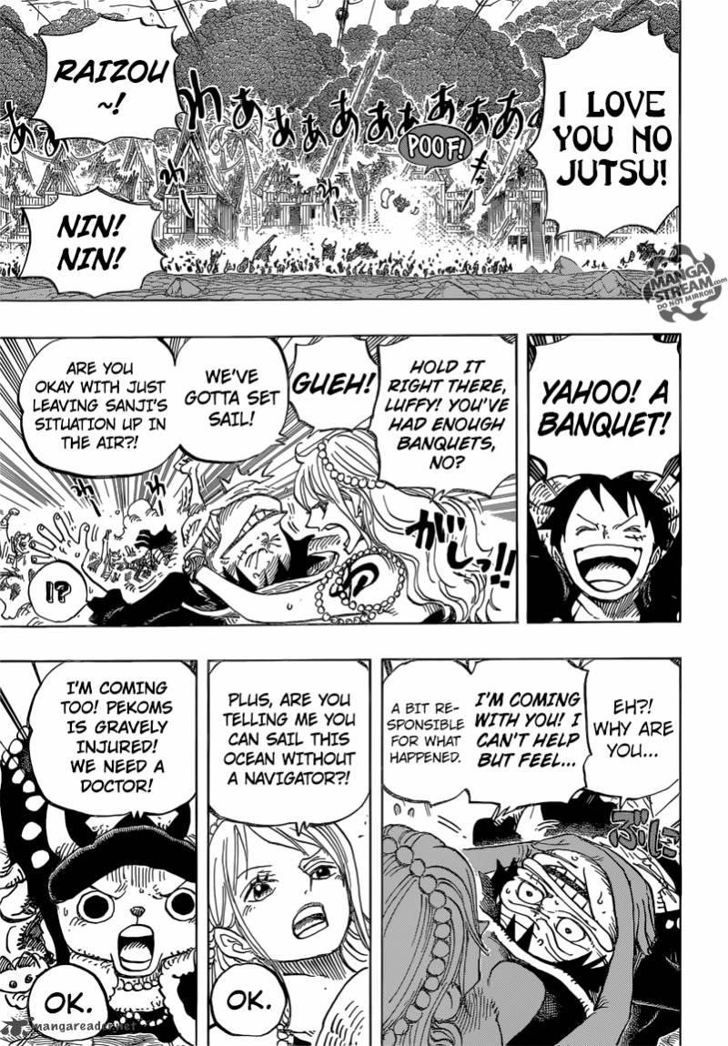 One Piece Chapter 820 Page 17