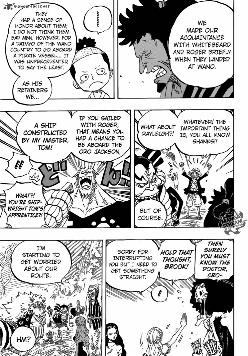 One Piece Chapter 820 Page 7