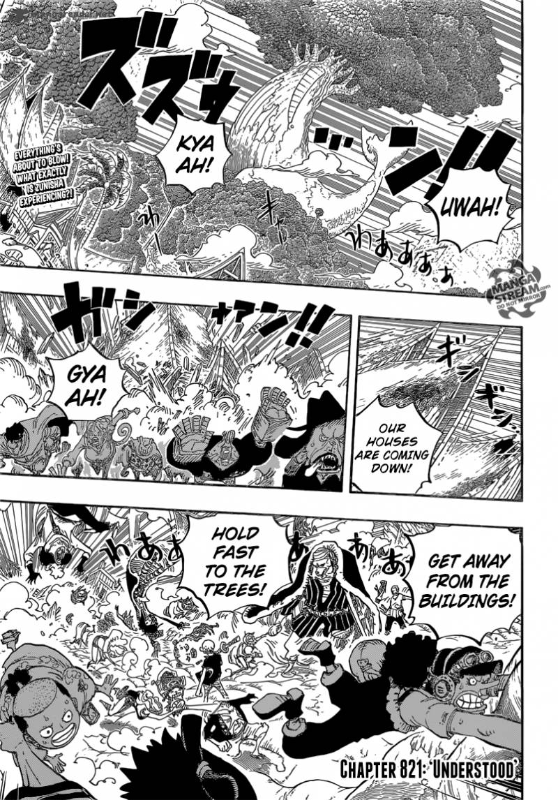 One Piece Chapter 821 Page 5