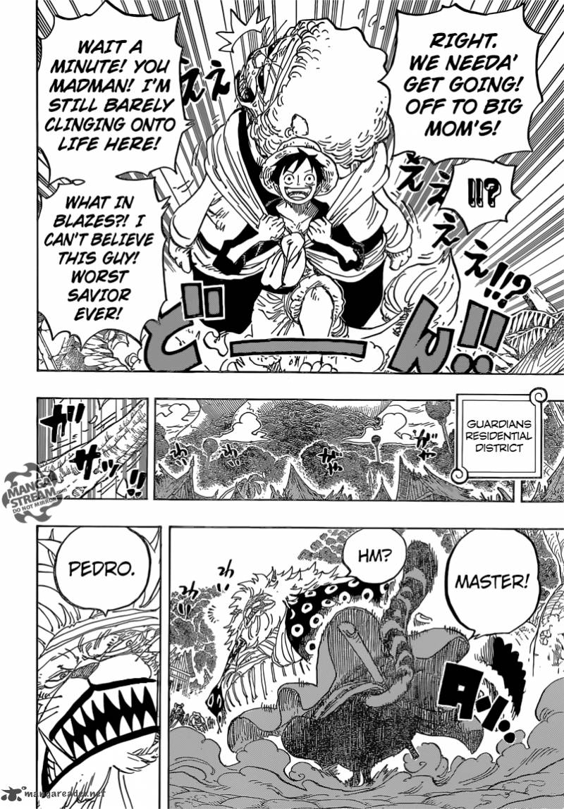 One Piece Chapter 822 Page 10