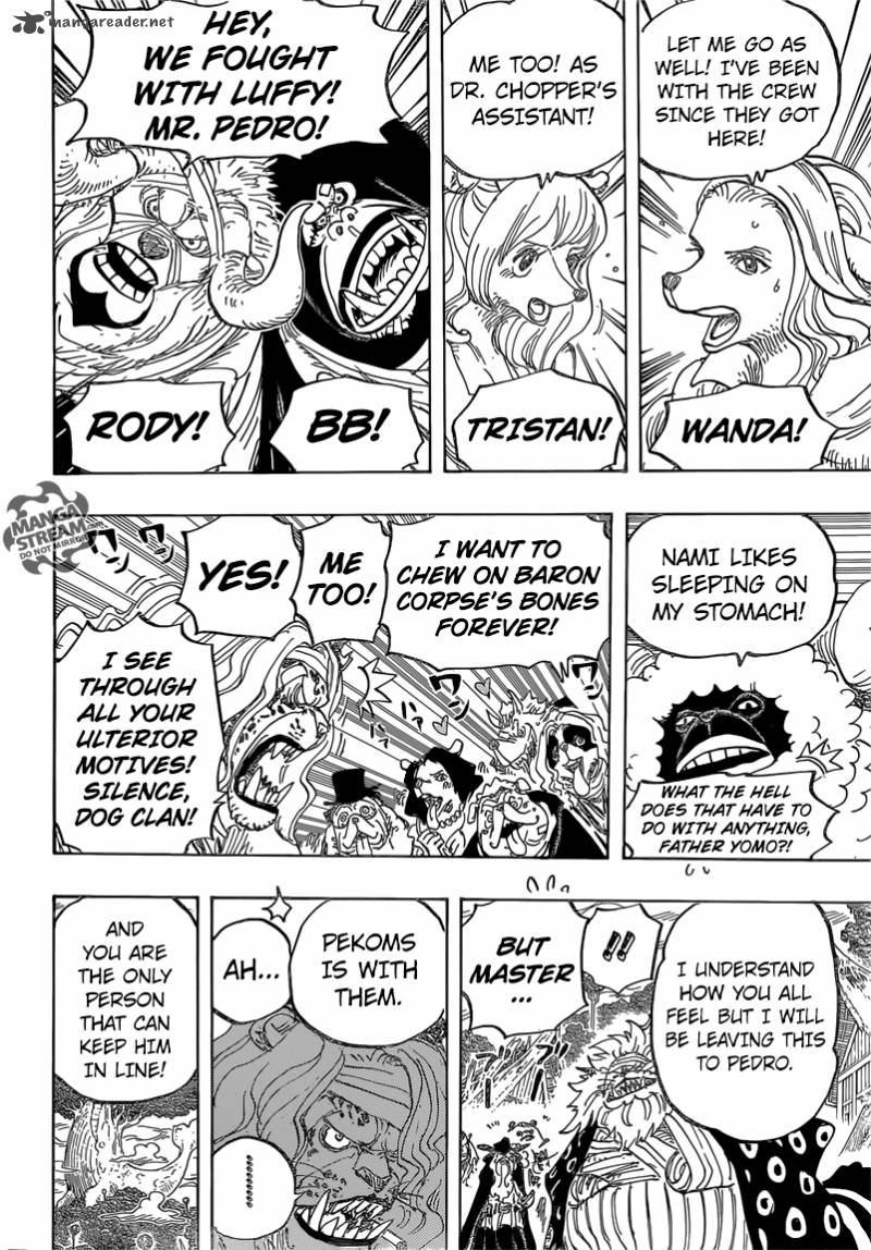 One Piece Chapter 822 Page 12