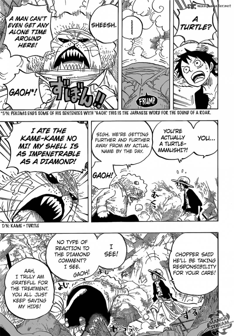 One Piece Chapter 822 Page 9