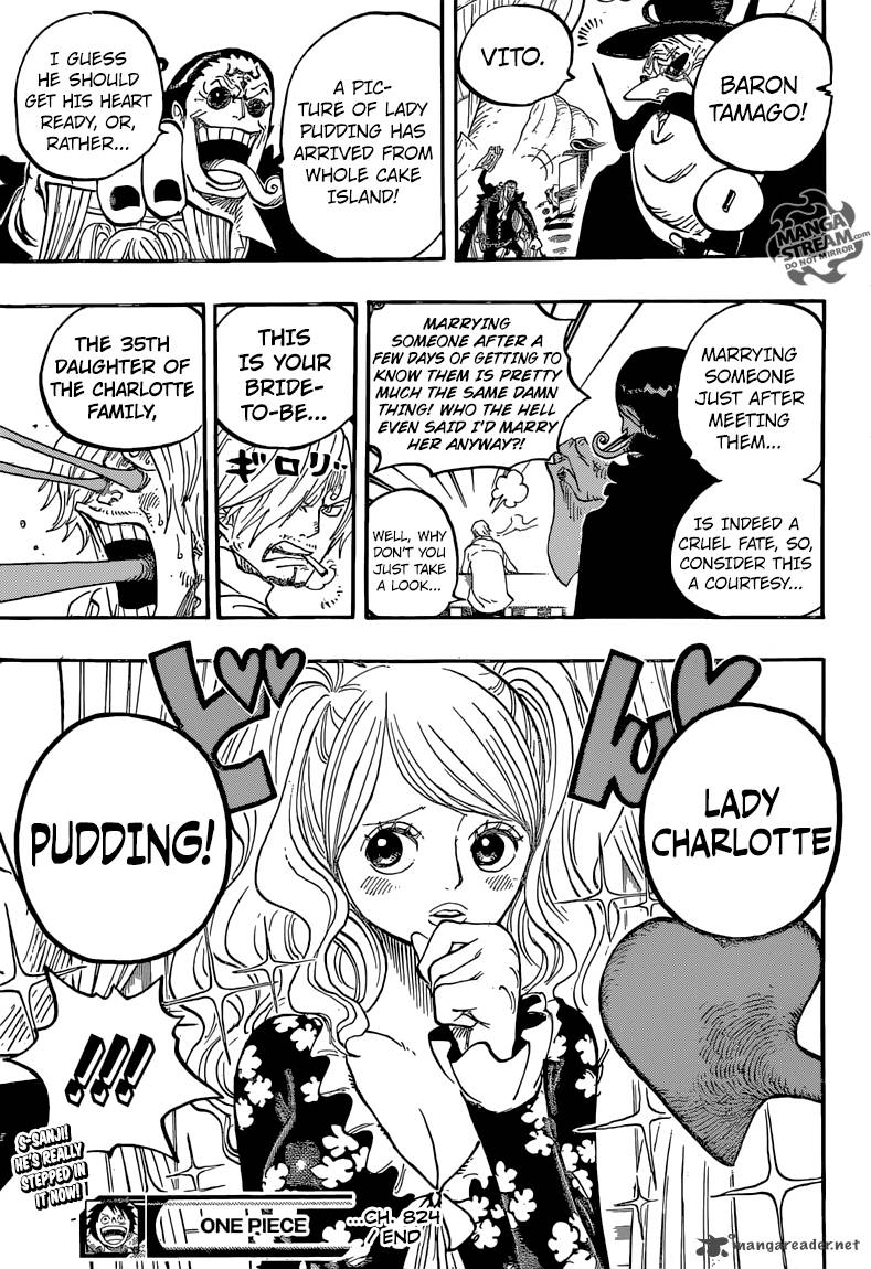 One Piece Chapter 824 Page 19
