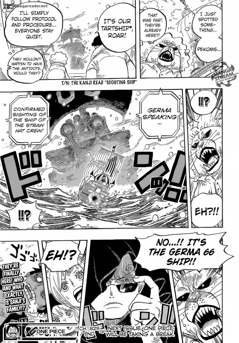 One Piece Chapter 825 Page 15