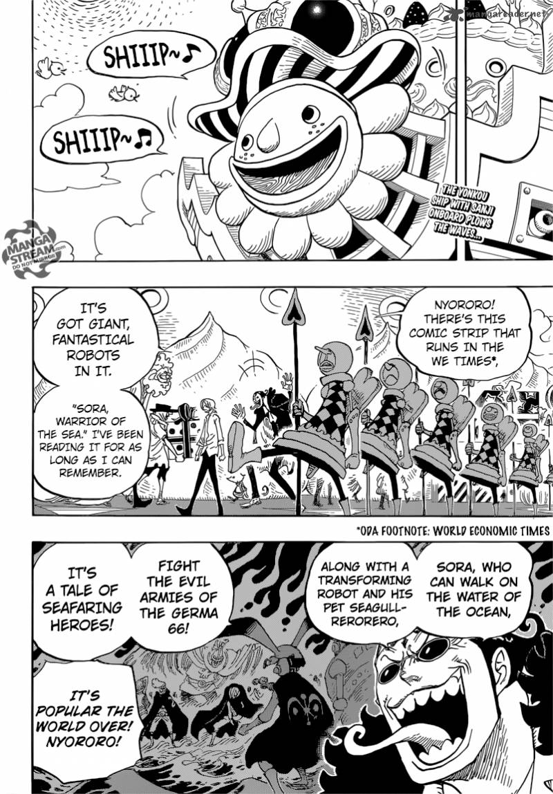 One Piece Chapter 825 Page 4