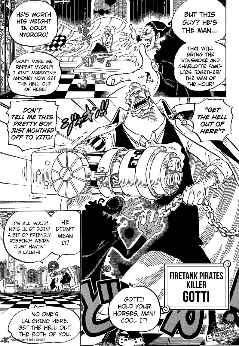 One Piece Chapter 825 Page 7