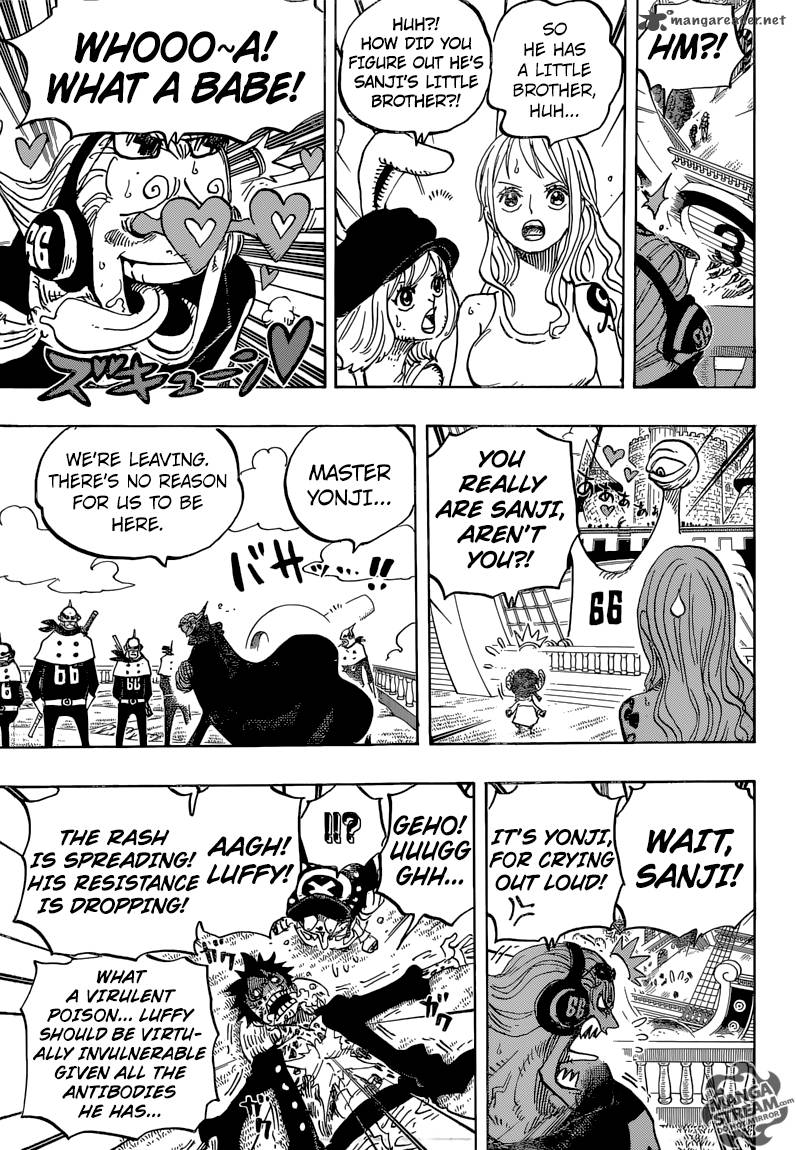 One Piece Chapter 826 Page 7