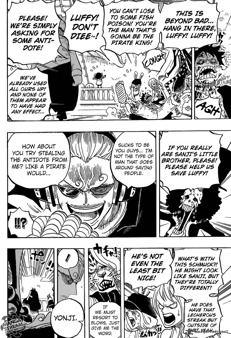 One Piece Chapter 826 Page 8