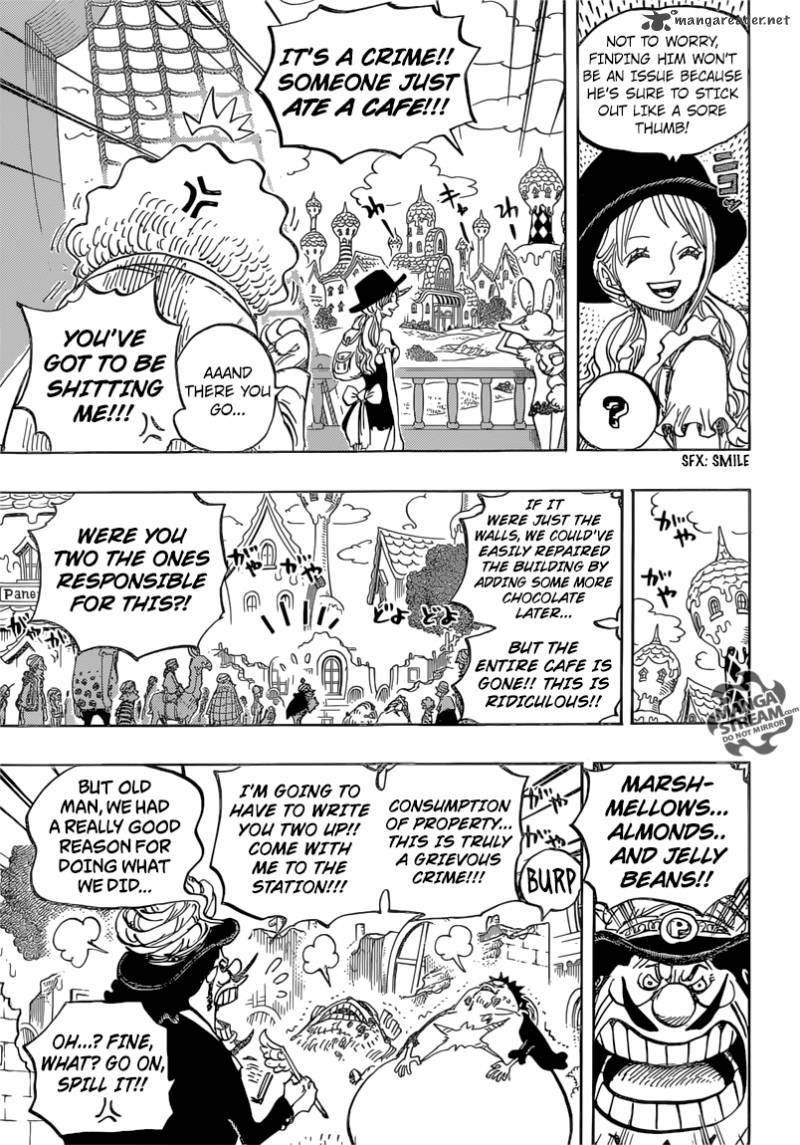 One Piece Chapter 827 Page 9