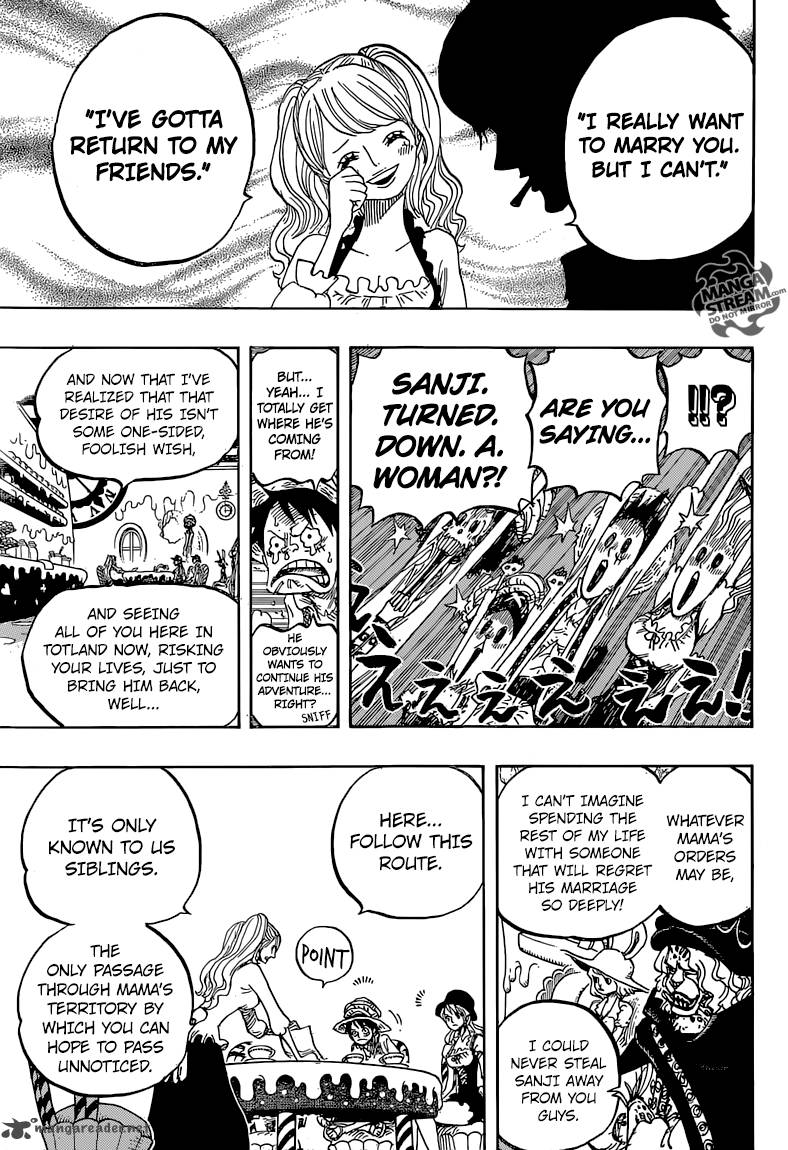 One Piece Chapter 828 Page 11