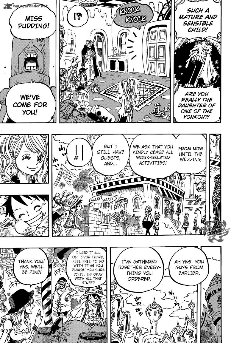 One Piece Chapter 828 Page 13