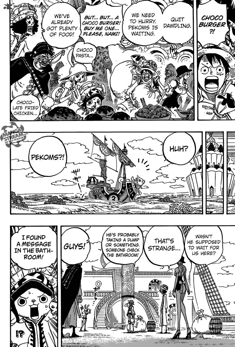 One Piece Chapter 828 Page 14