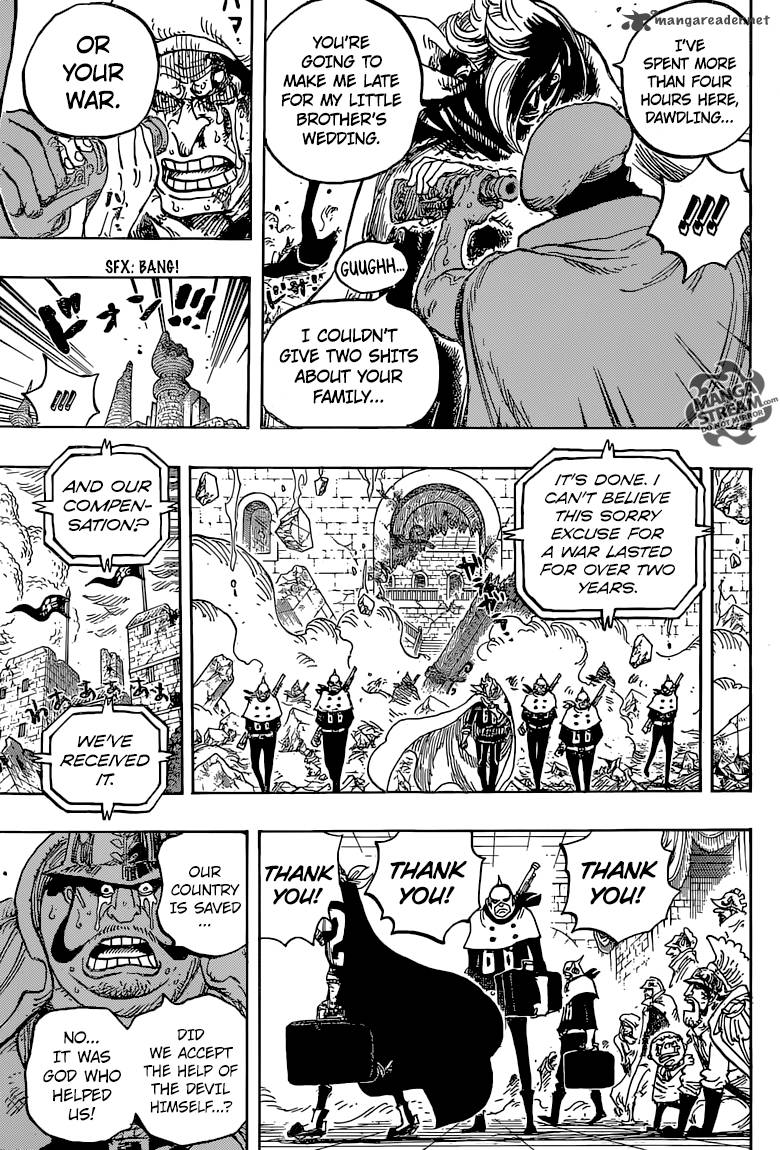 One Piece Chapter 828 Page 17