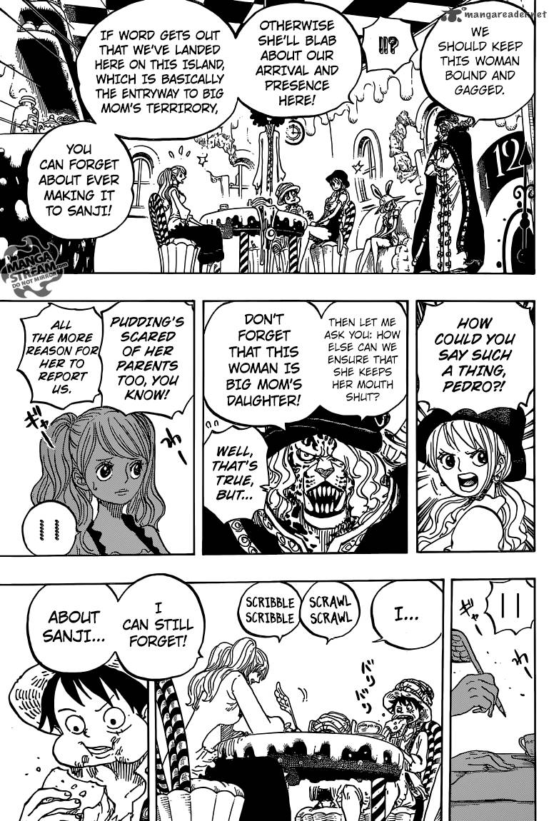 One Piece Chapter 828 Page 9