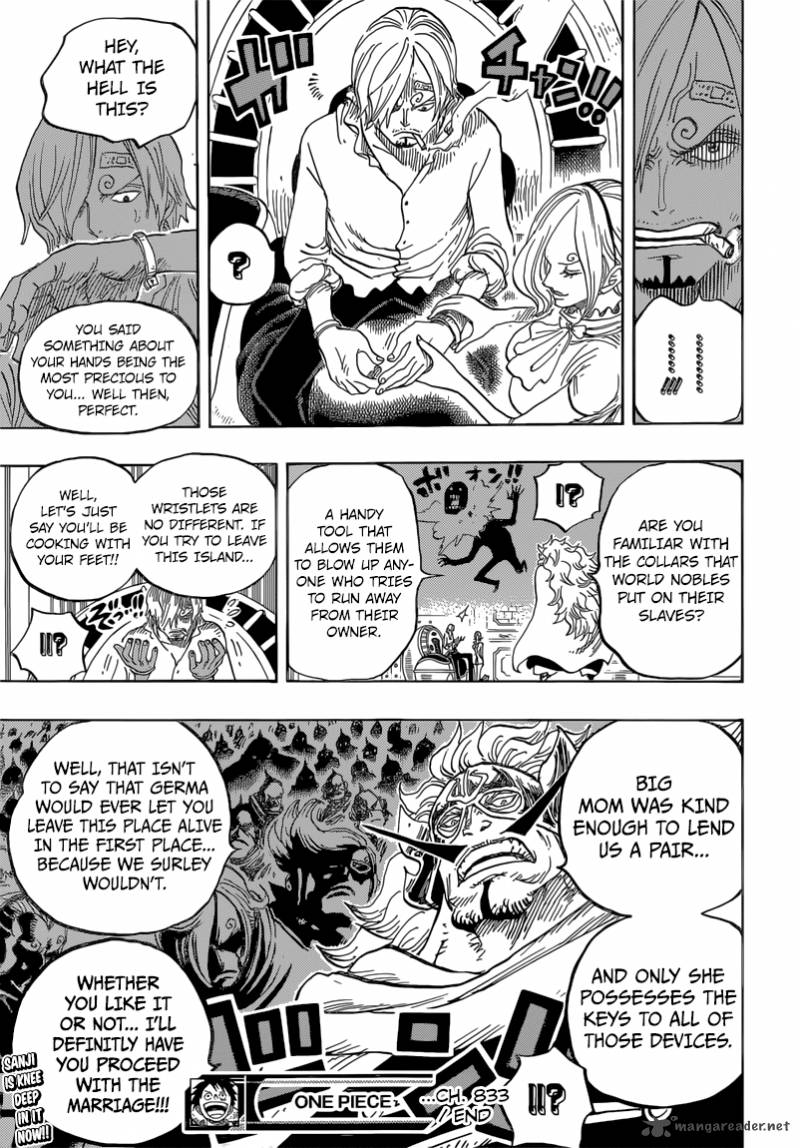 One Piece Chapter 833 Page 22