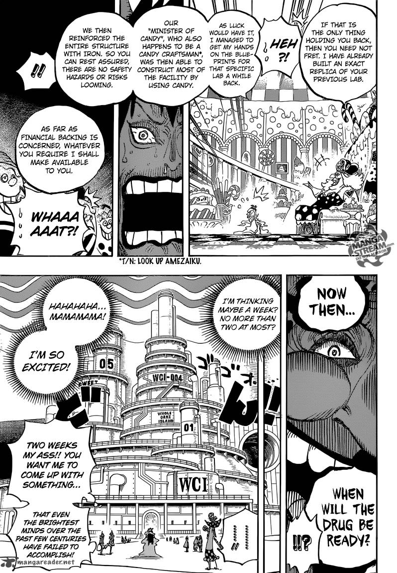 One Piece Chapter 834 Page 17