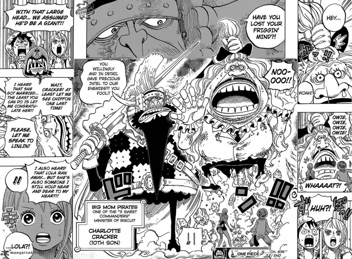 One Piece Chapter 835 Page 20