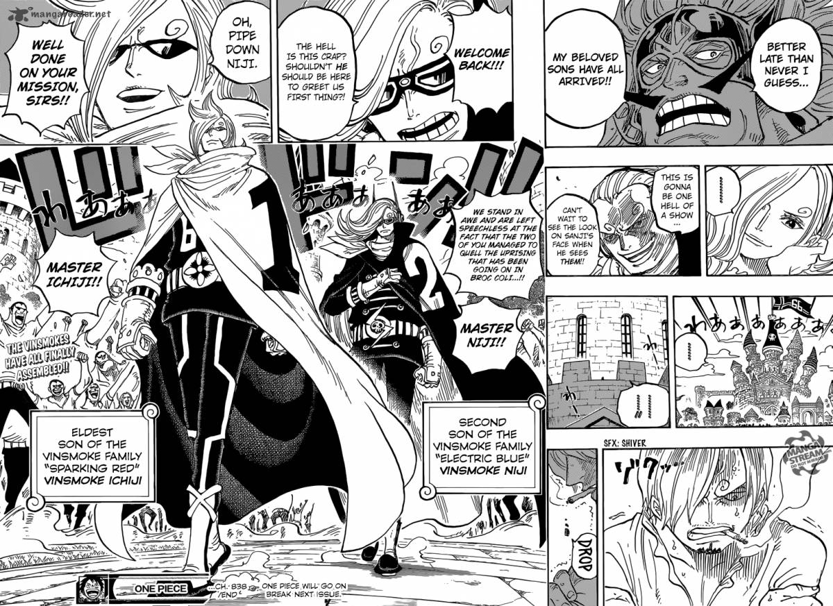 One Piece Chapter 838 Page 14
