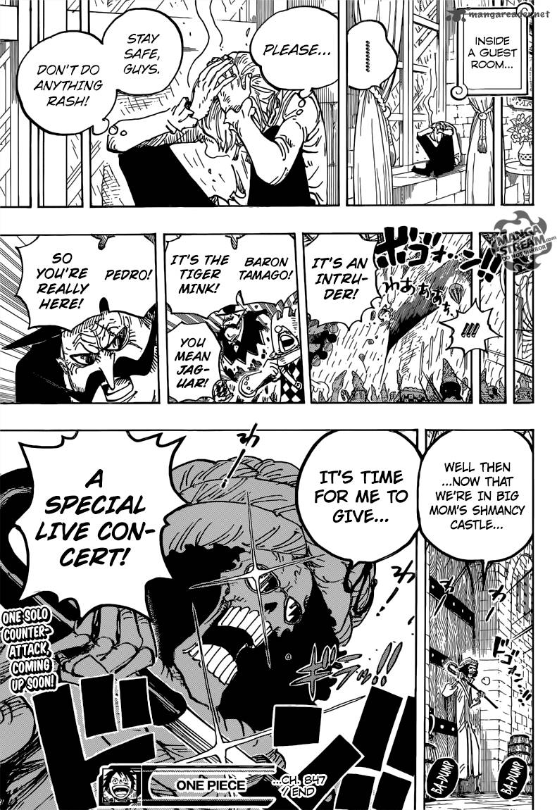 One Piece Chapter 847 Page 19