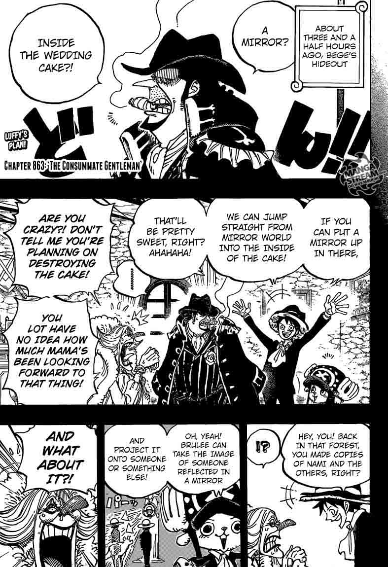 One Piece Chapter 863 Page 4