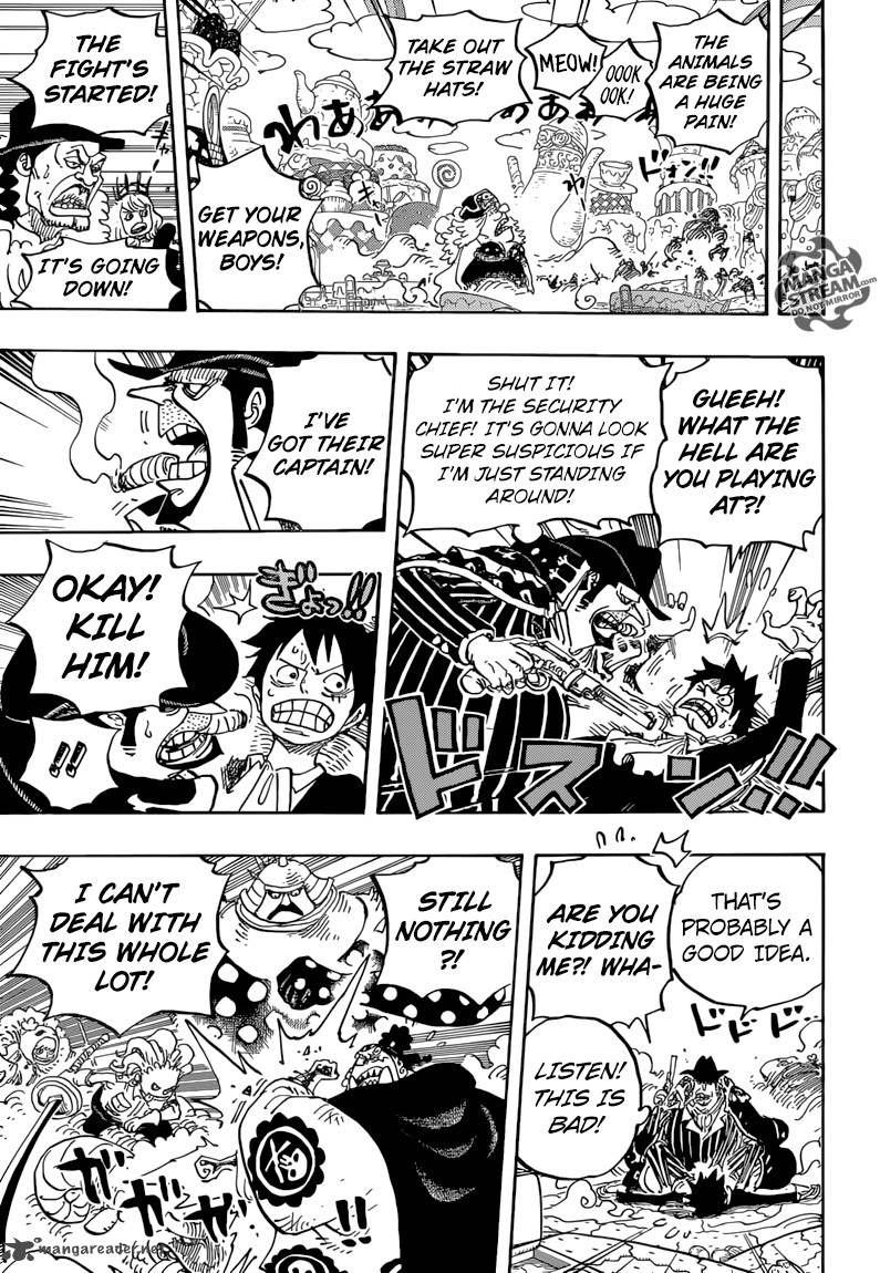 One Piece Chapter 864 Page 9