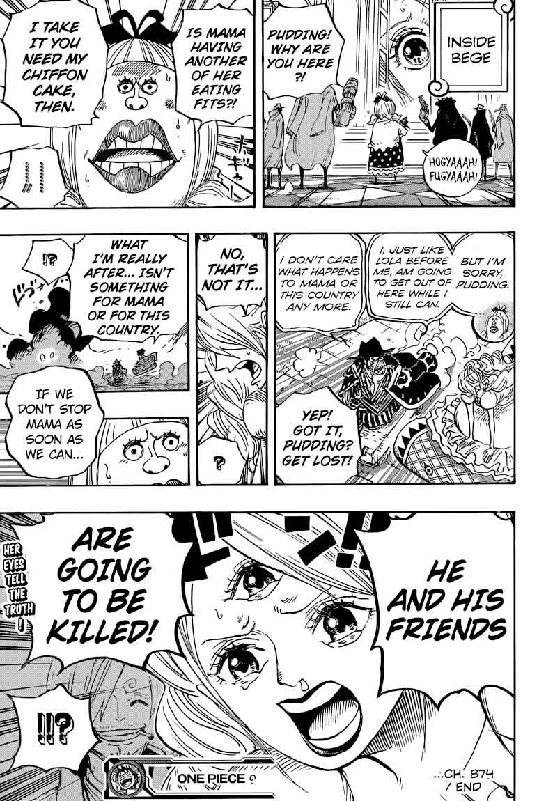 One Piece Chapter 874 Page 17