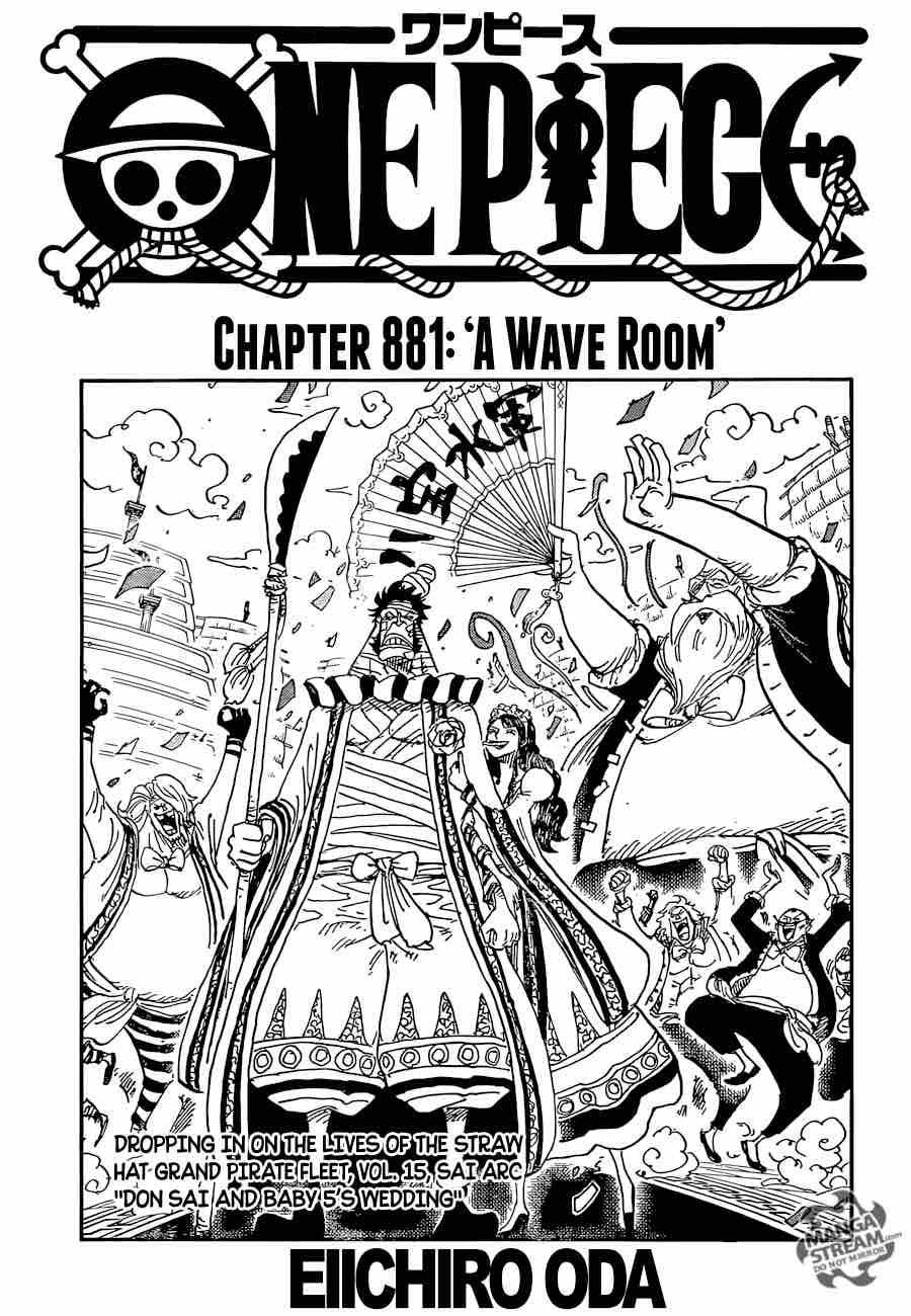 One Piece Chapter 881 Page 1