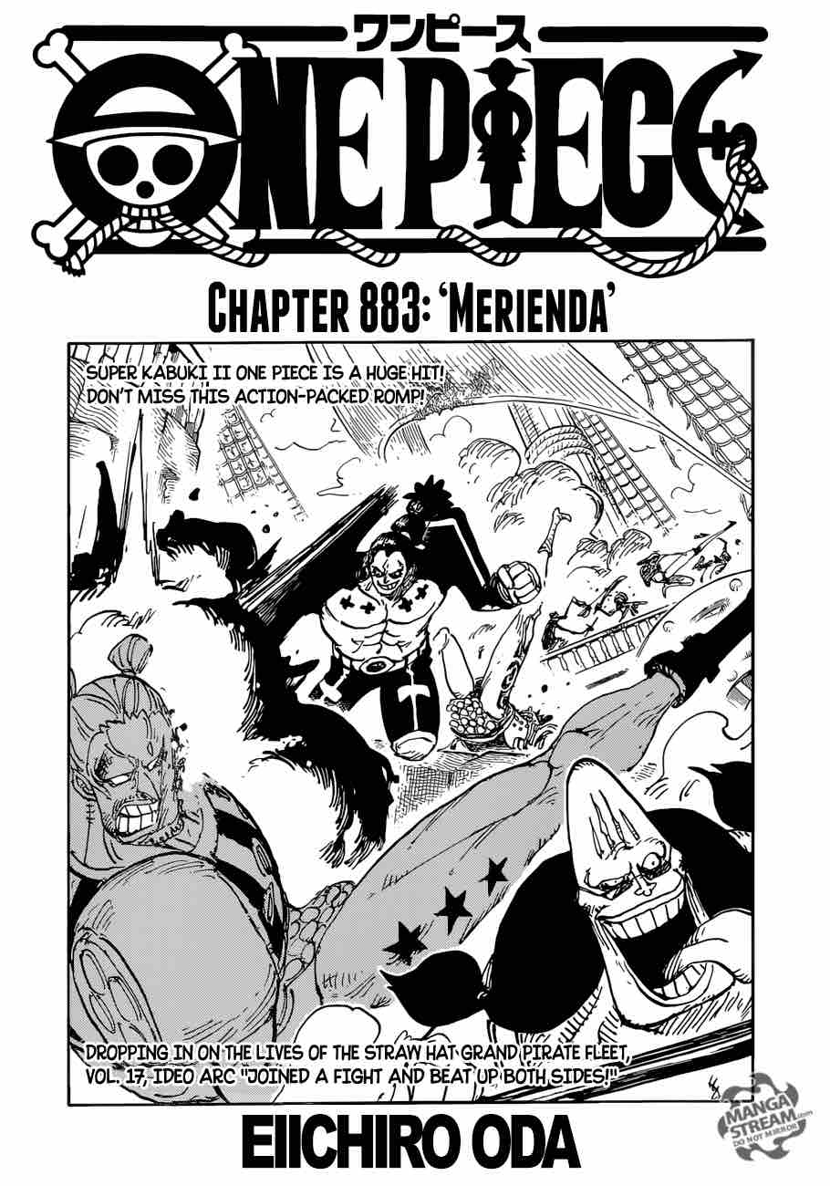 One Piece Chapter 883 Page 1