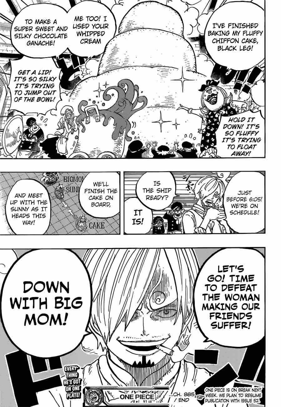 One Piece Chapter 885 Page 15