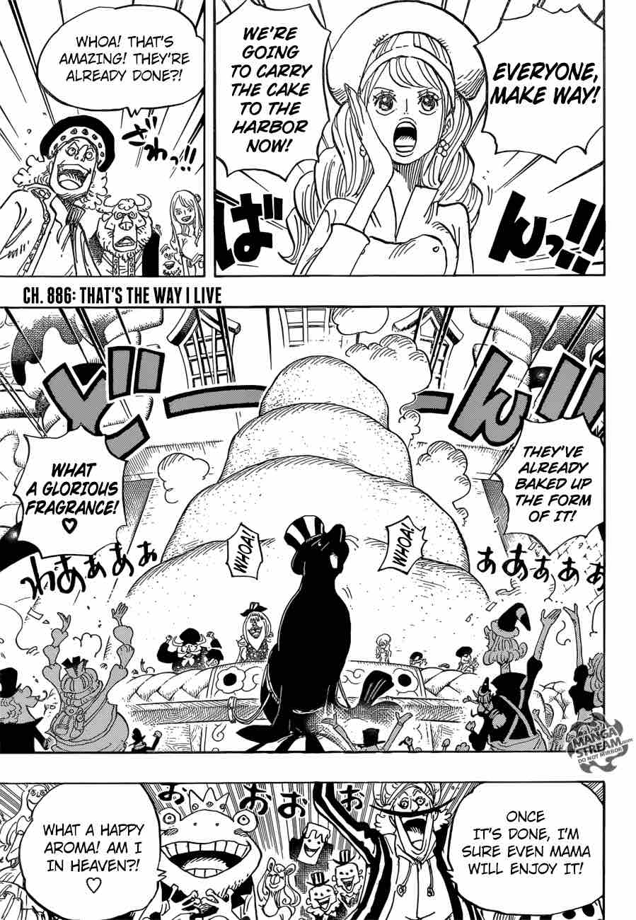 One Piece Chapter 886 Page 2