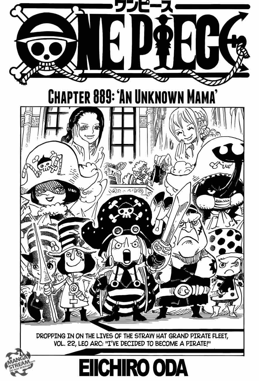 One Piece Chapter 889 Page 1