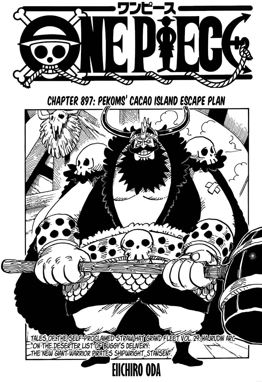 One Piece Chapter 897 Page 1