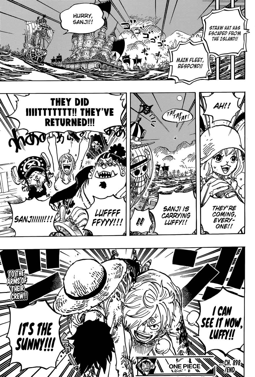 One Piece Chapter 898 Page 14