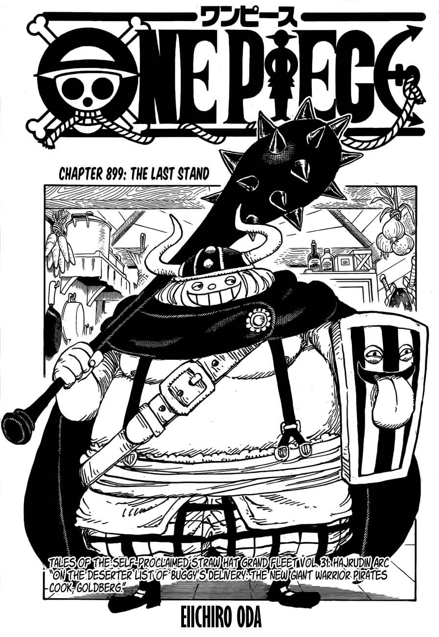 One Piece Chapter 899 Page 1