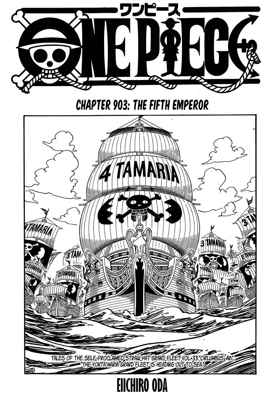 One Piece Chapter 903 Page 2