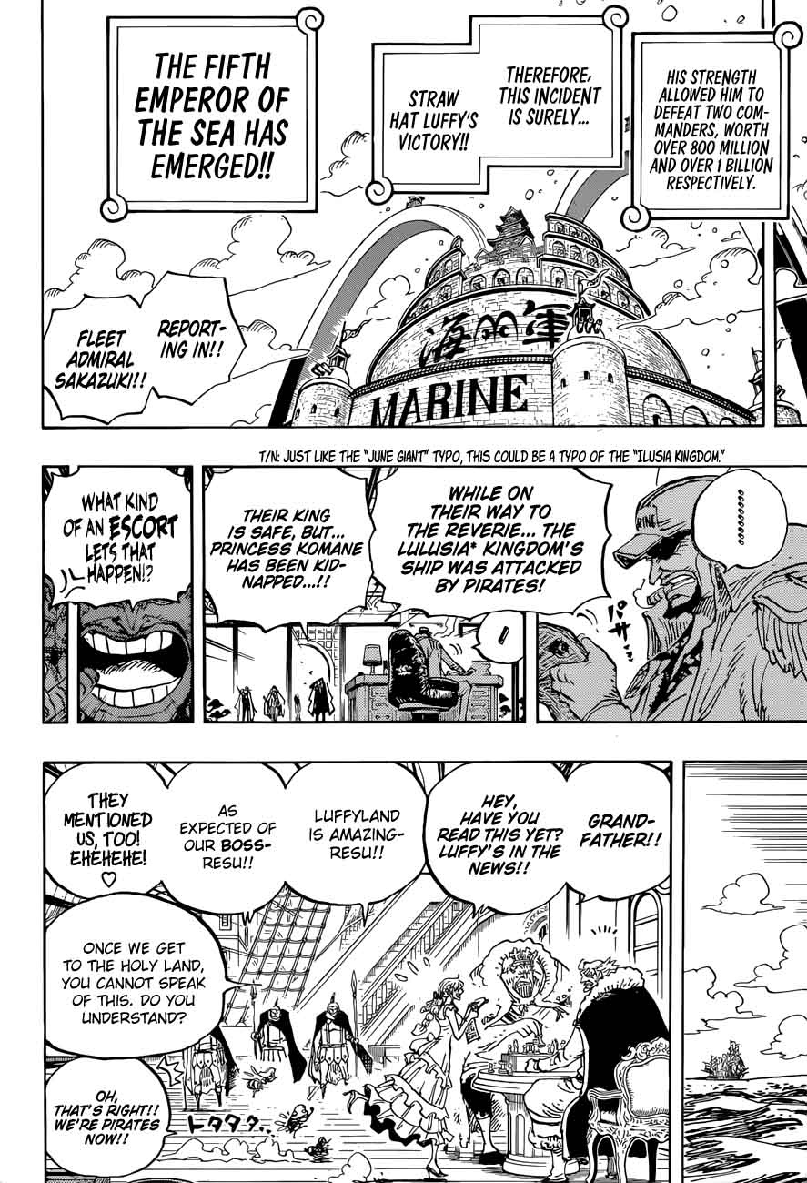 One Piece Chapter 903 Page 9