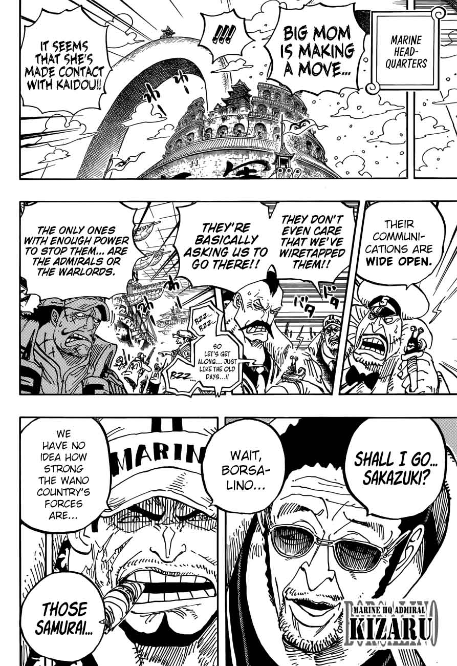 One Piece Chapter 907 Page 4